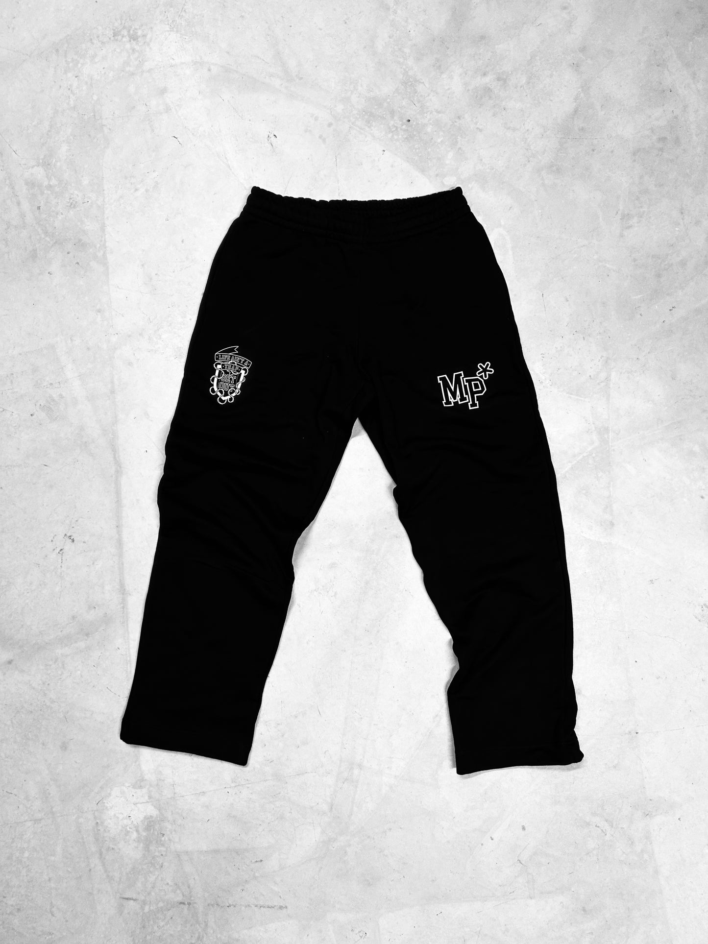 1.1* University Sweat Pants Black