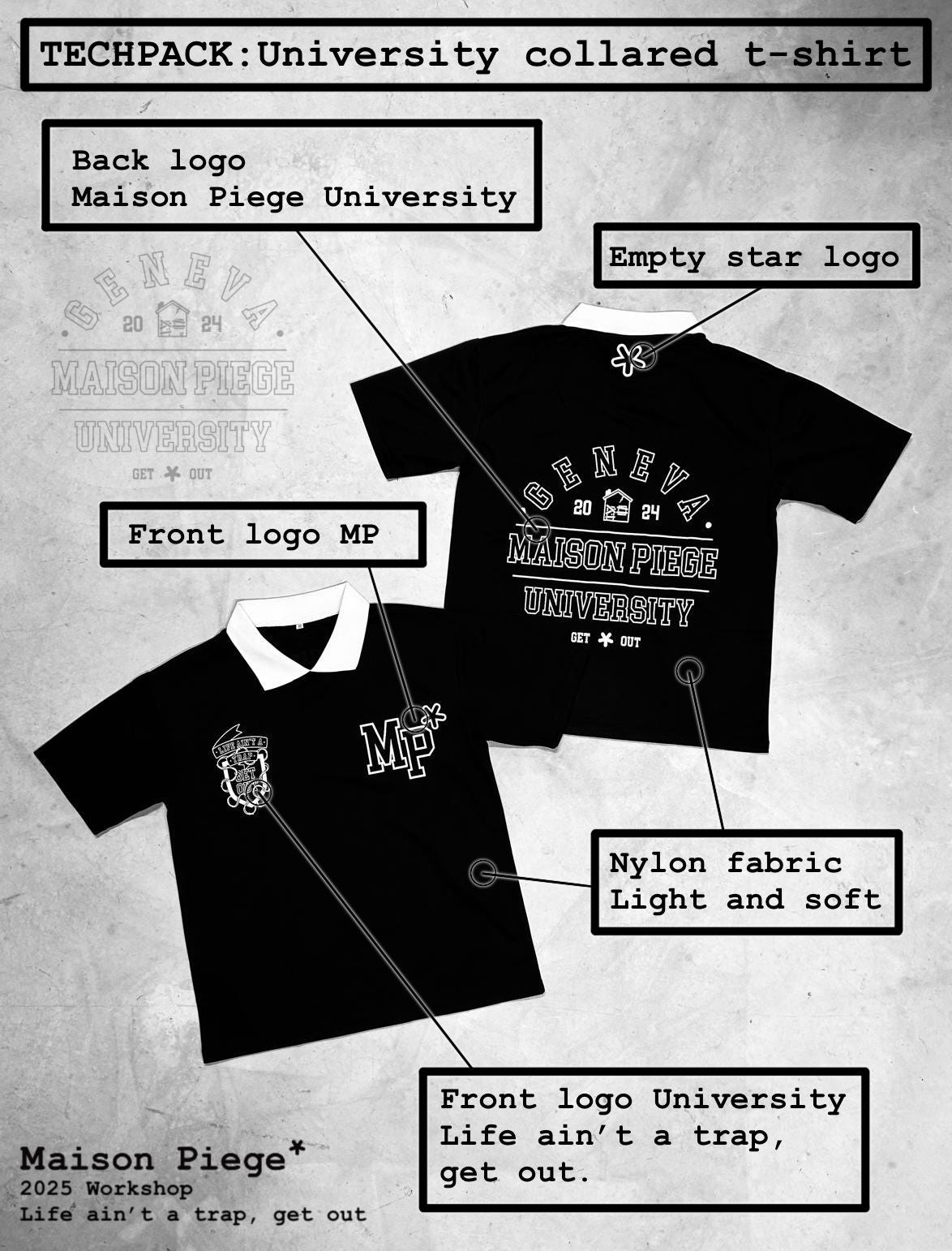 A1* University Collared Jersey