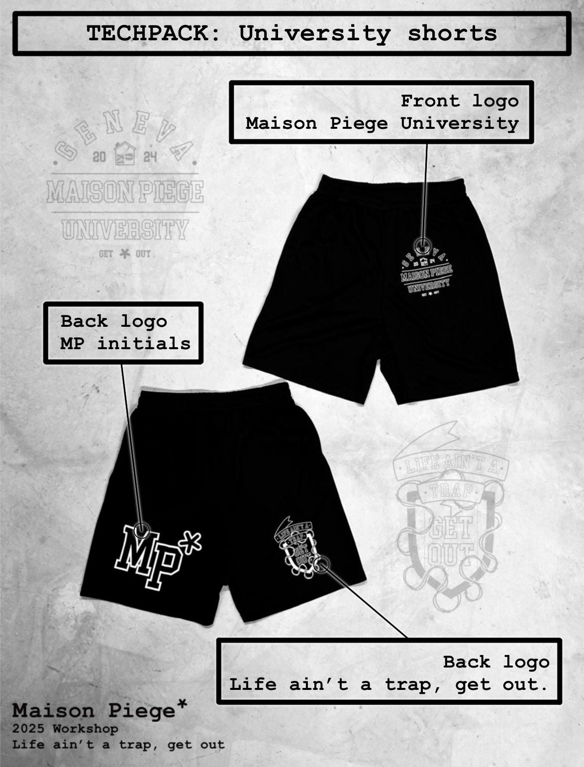 A2* University Short Jersey