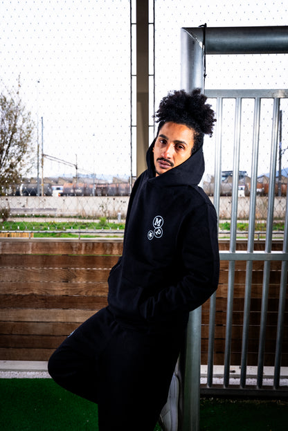 A001* BLACK HOODIE MP