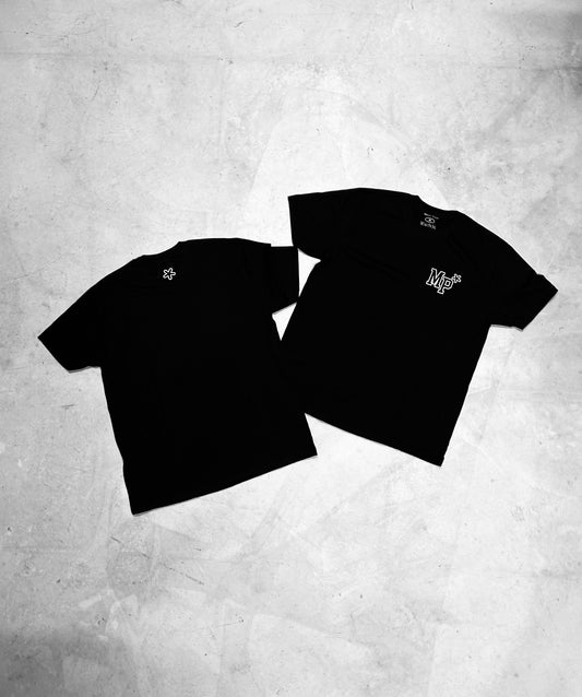 A4* University Black Tee