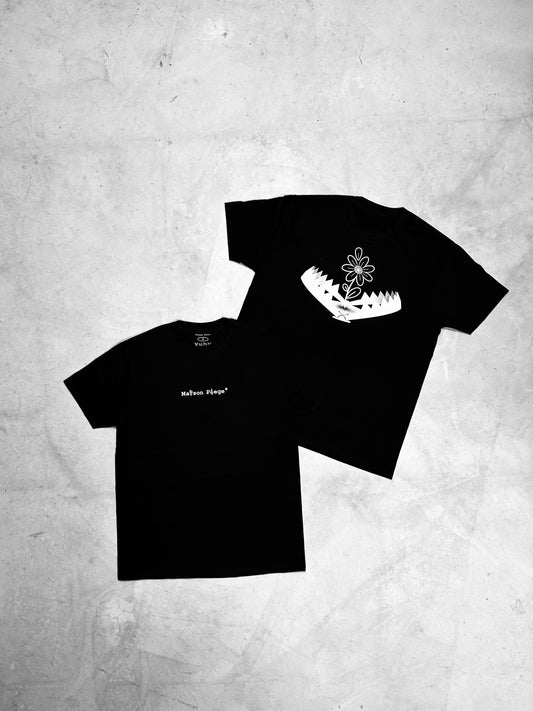 A55* OCTOBRE ROSE / Black Tee