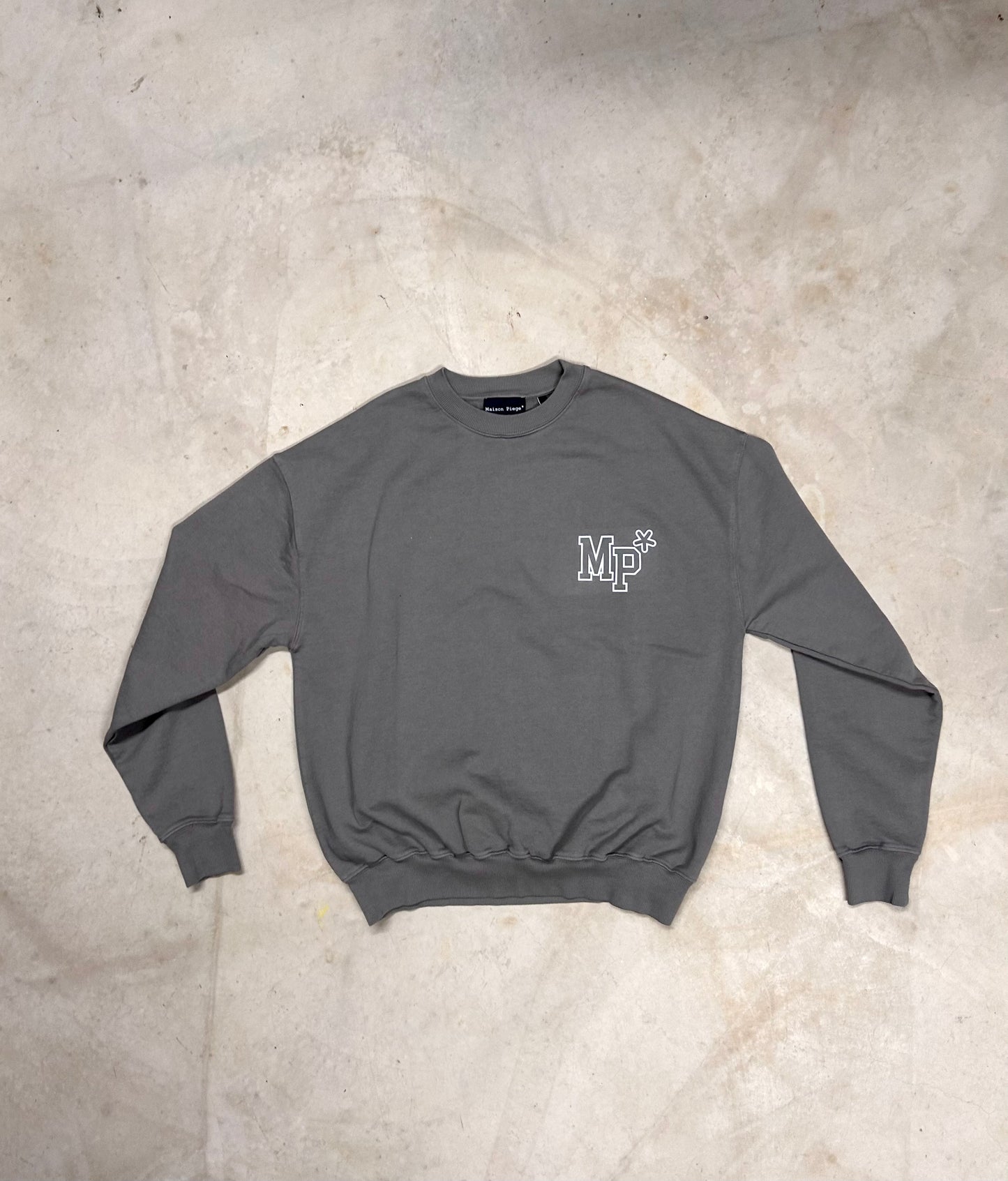 1.11* University Grey Crewneck