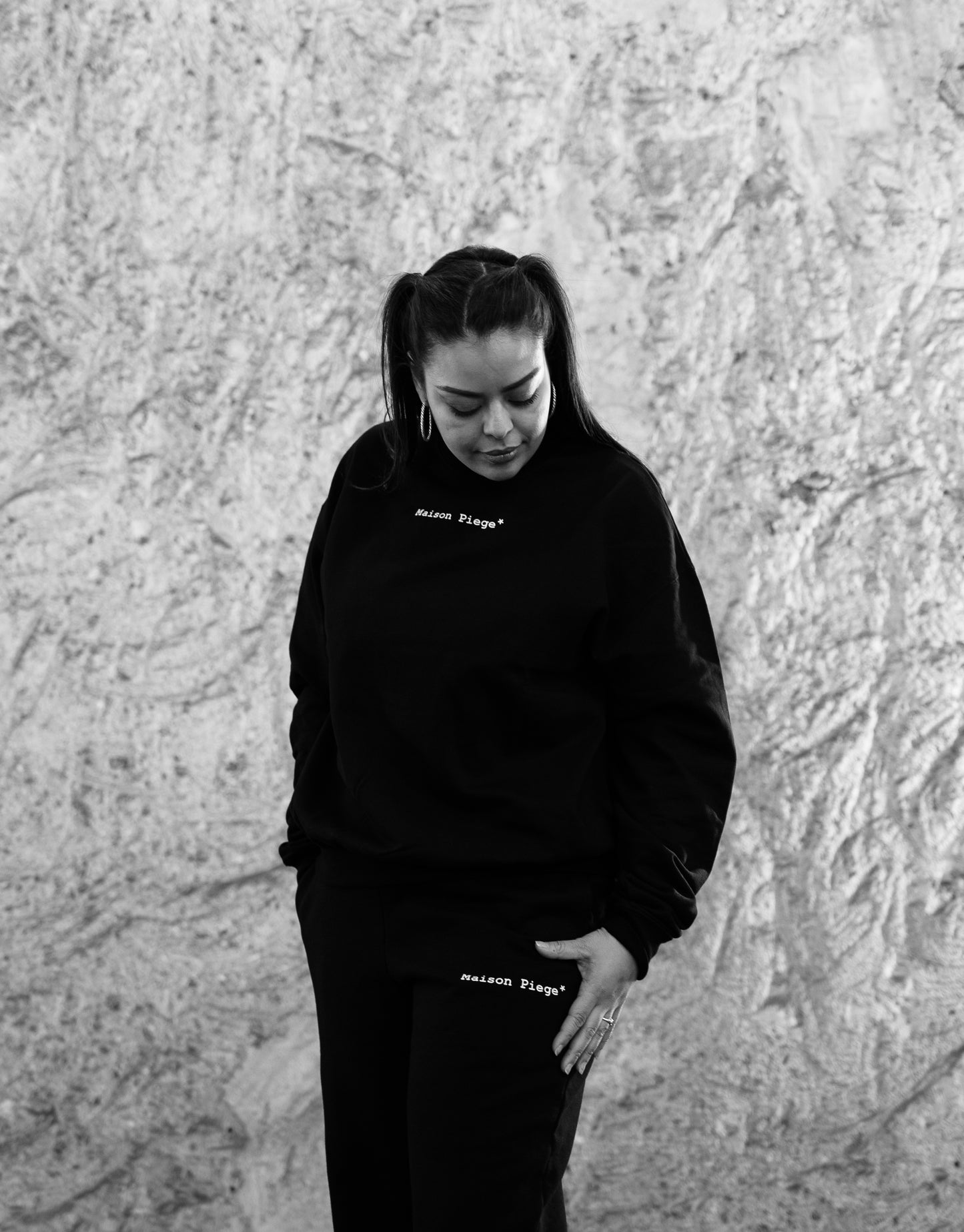 A1111* BLACK SWEATPANTS CLASSIC